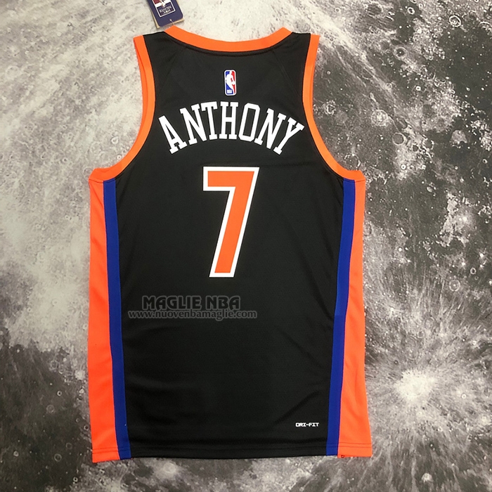 Maglia
 Carmelo Anthony NO 7 New York Knicks Citta
 2022-23 Nero
